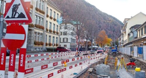 Baustellen im Tiefbau stehen bis Mitte Januar still – Beitrag in der Südostschweiz vom 22.12.2025